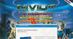 Desktop Screenshot of niviutylosextraterrestres.com